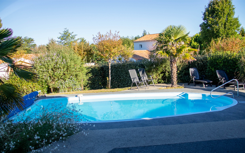 Villa-vendee - Vakantievilla in de Vendée - Les Jardins des Sables d’Olonne - Villa Acacia nr 104 zwembad